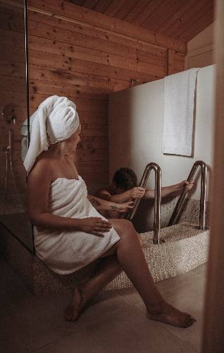 Spa and wellness area